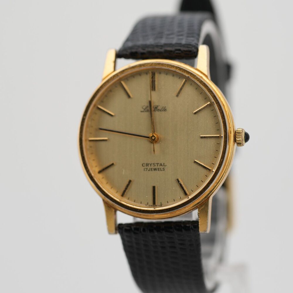 La Belle 09001 31mm 17J Mechanical Dress Watch - Poljot 2609 movement style